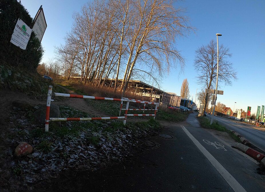 Gesamtansicht der Umlaufsperre Gesamtansicht der Umlaufsperre