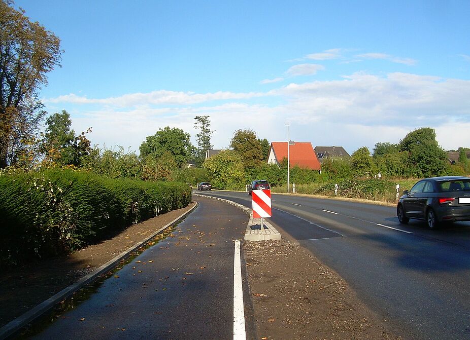 Erbstorfer Landstraße Kurve