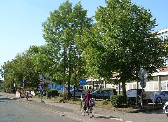 Mangelhafte Verkehrsführung