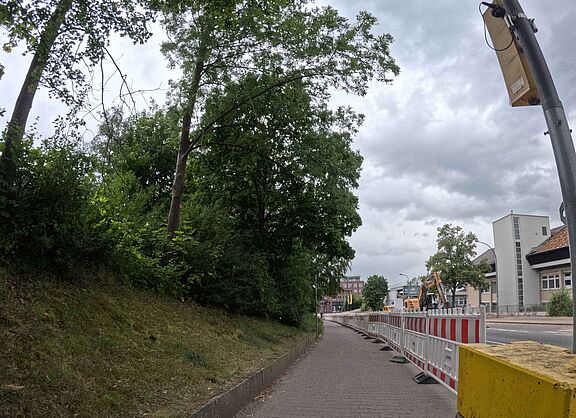 Baustelle Dahlenburger Landstraße