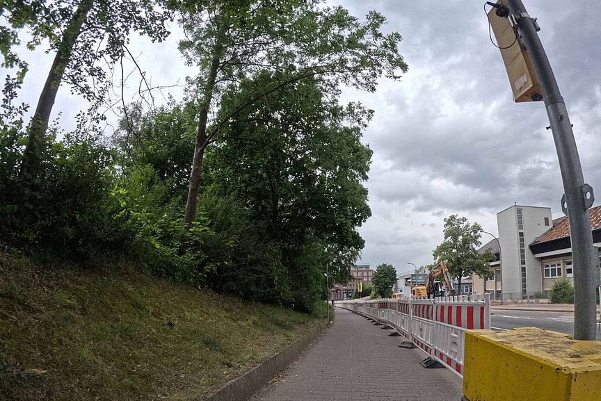 Baustelle Dahlenburger Landstraße Baustelle Dahlenburger Landstraße