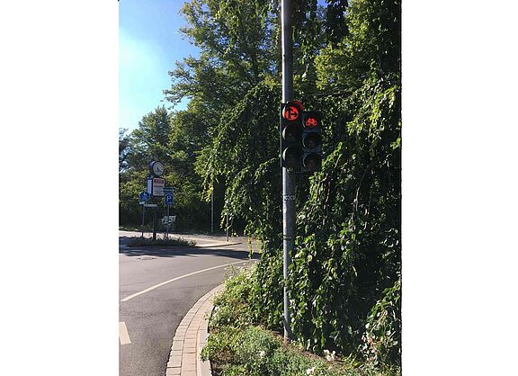 Egersdorffstrasse in Richtung Bastionsstraße